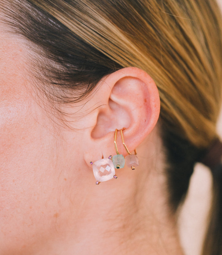 Cherry Blossom Pink Earcuff