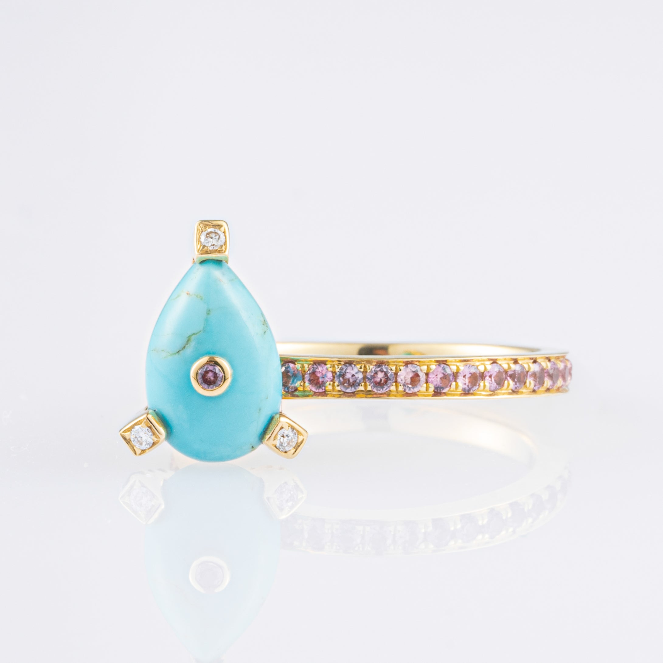 Ari's Treasure Side Rock Ring