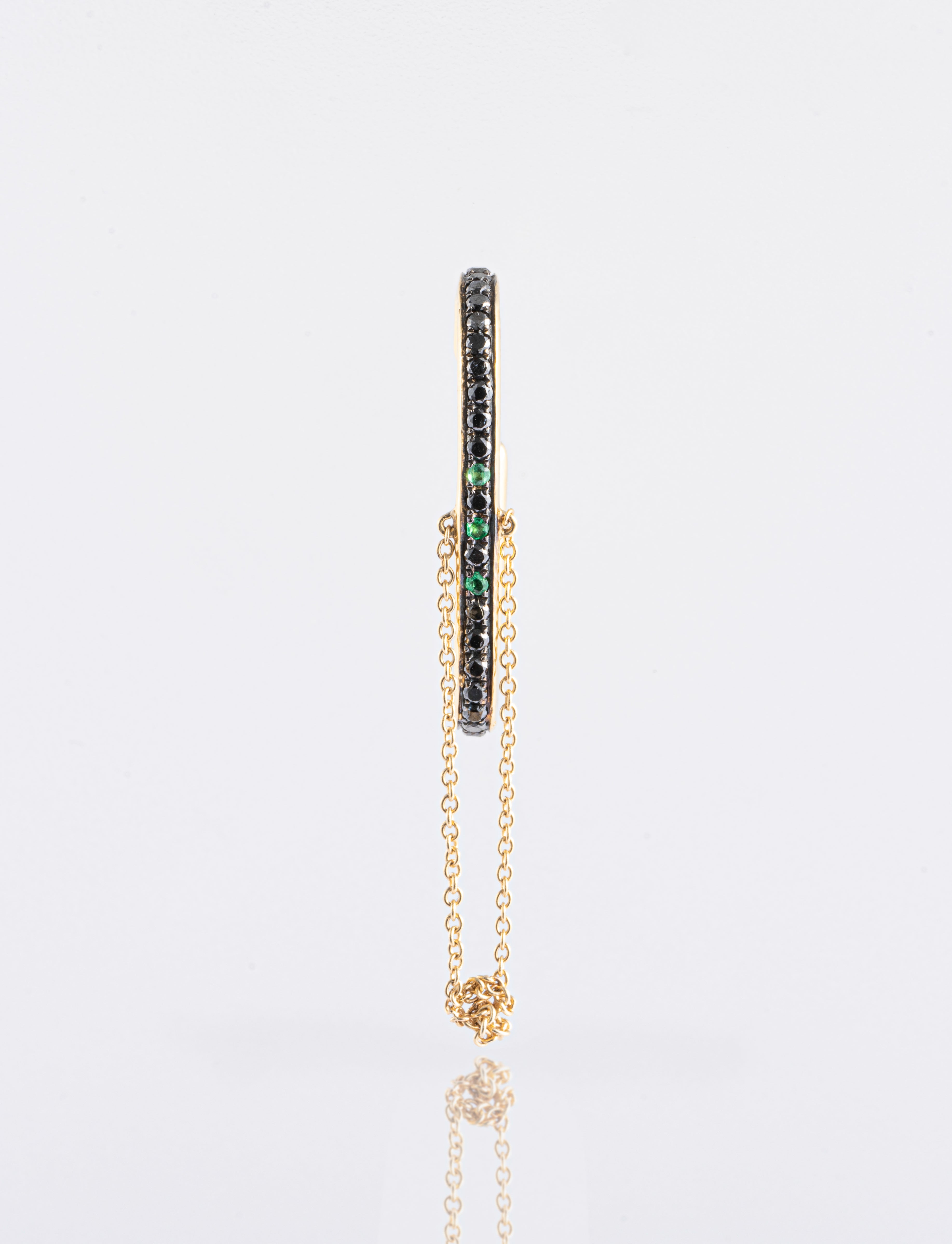 Power in Green Earcuff