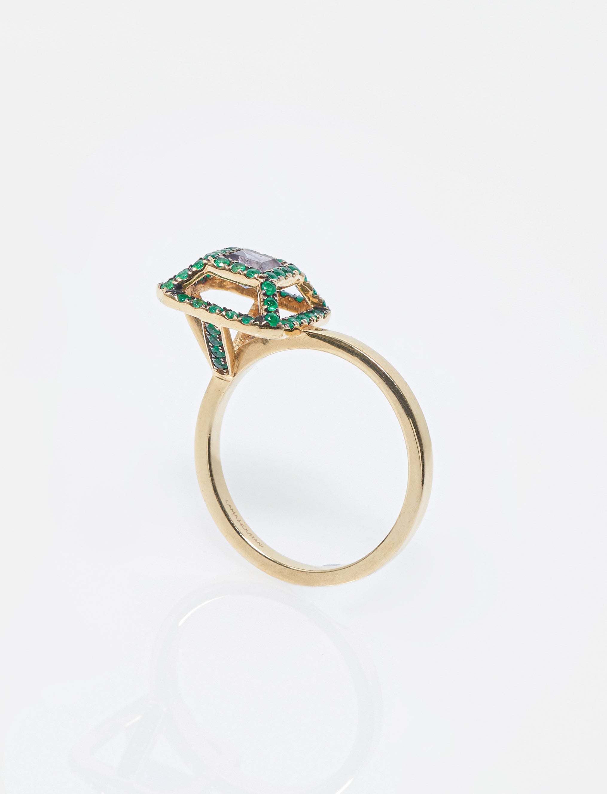Blue Formation Side Rock Ring