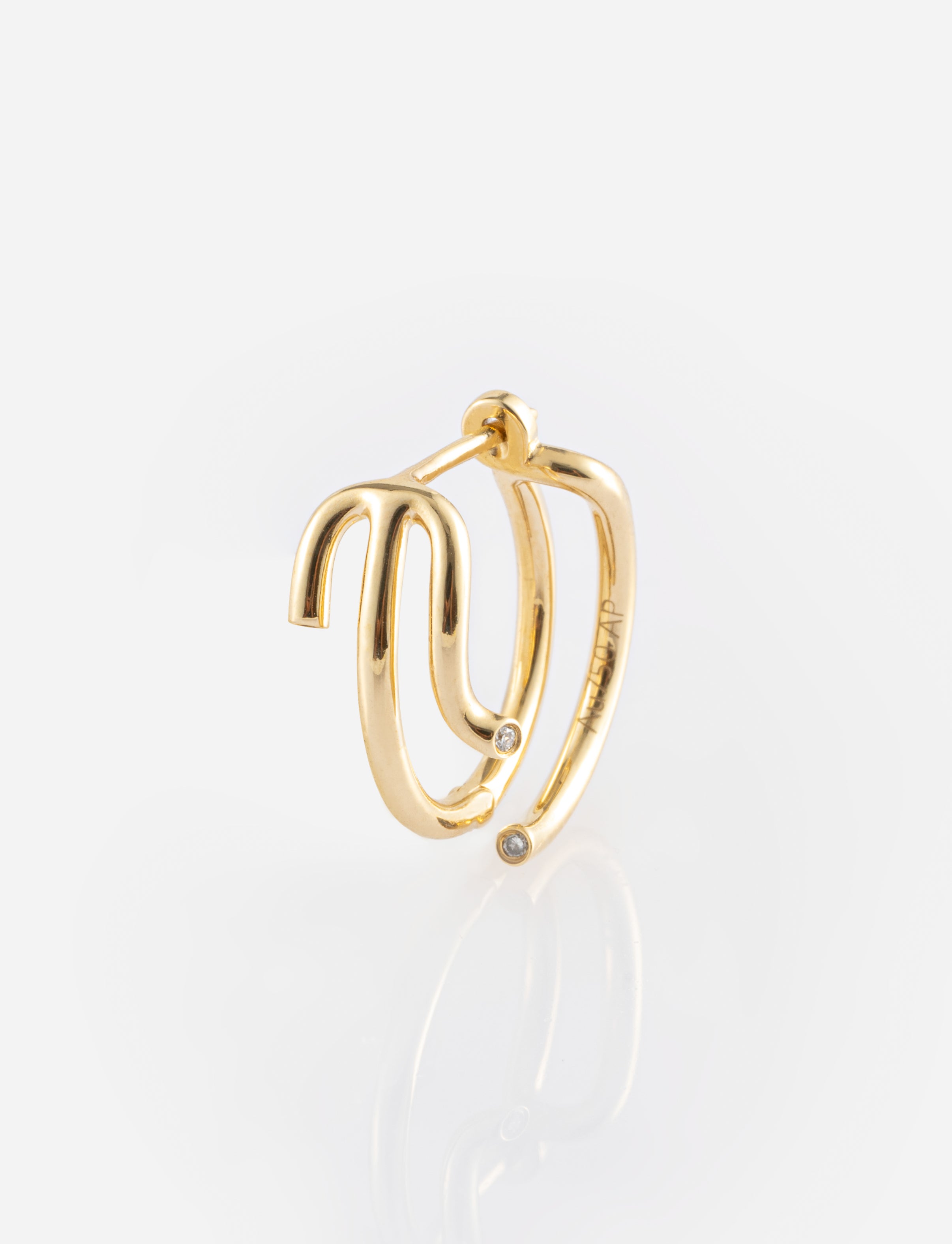 Maze Single Earring