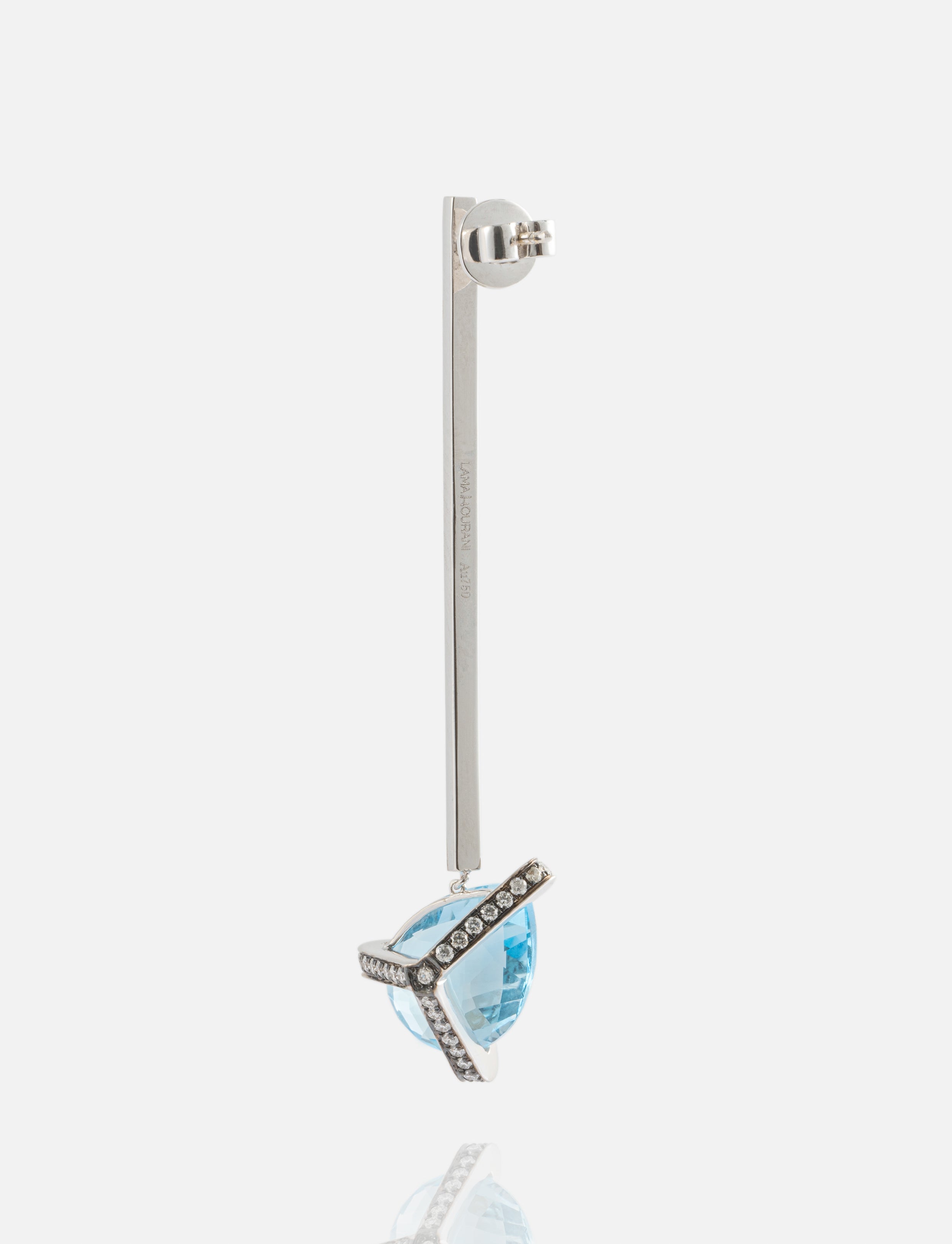 Ocean Embraced Single Earring-Left