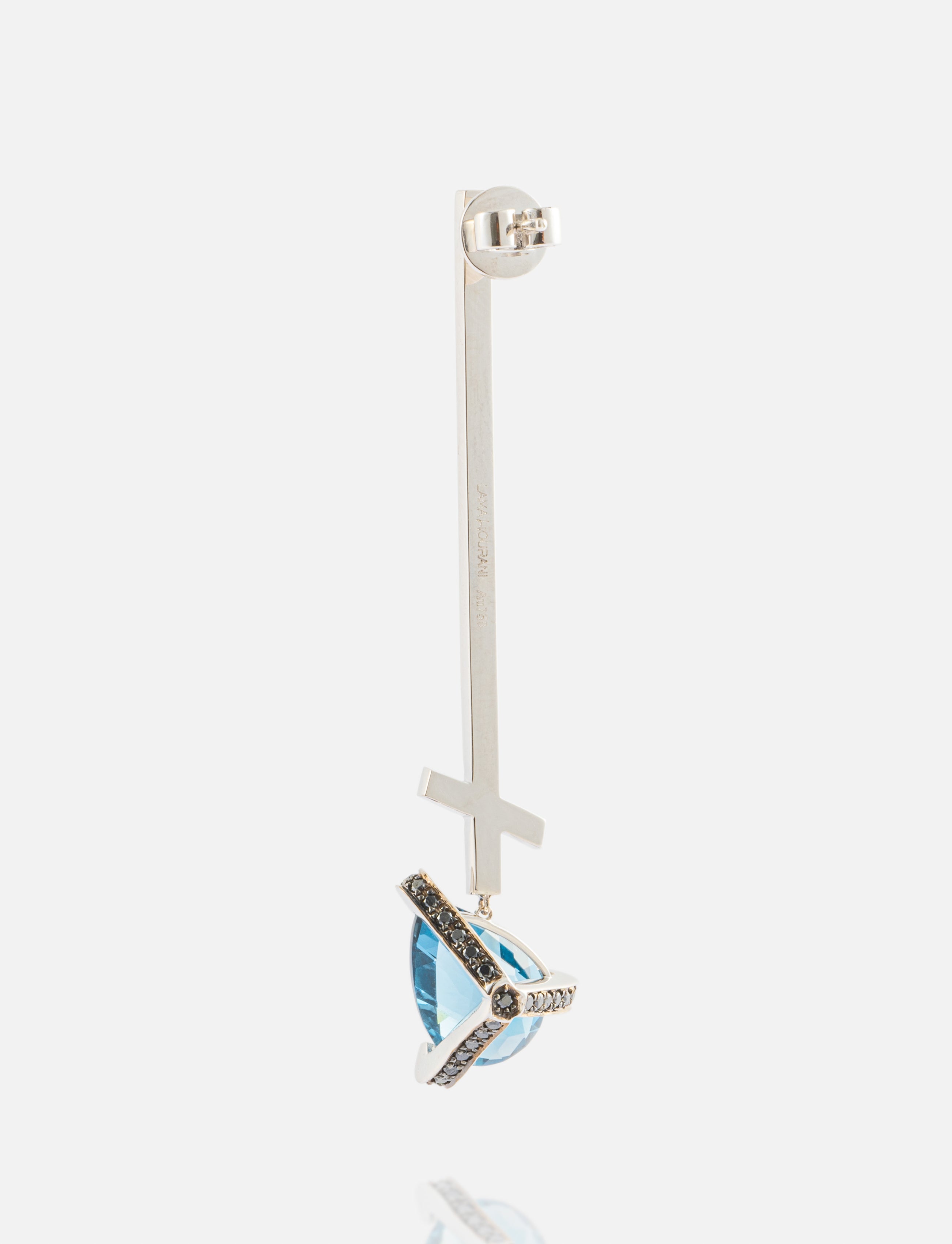 Ocean Embraced Single Earring-Right
