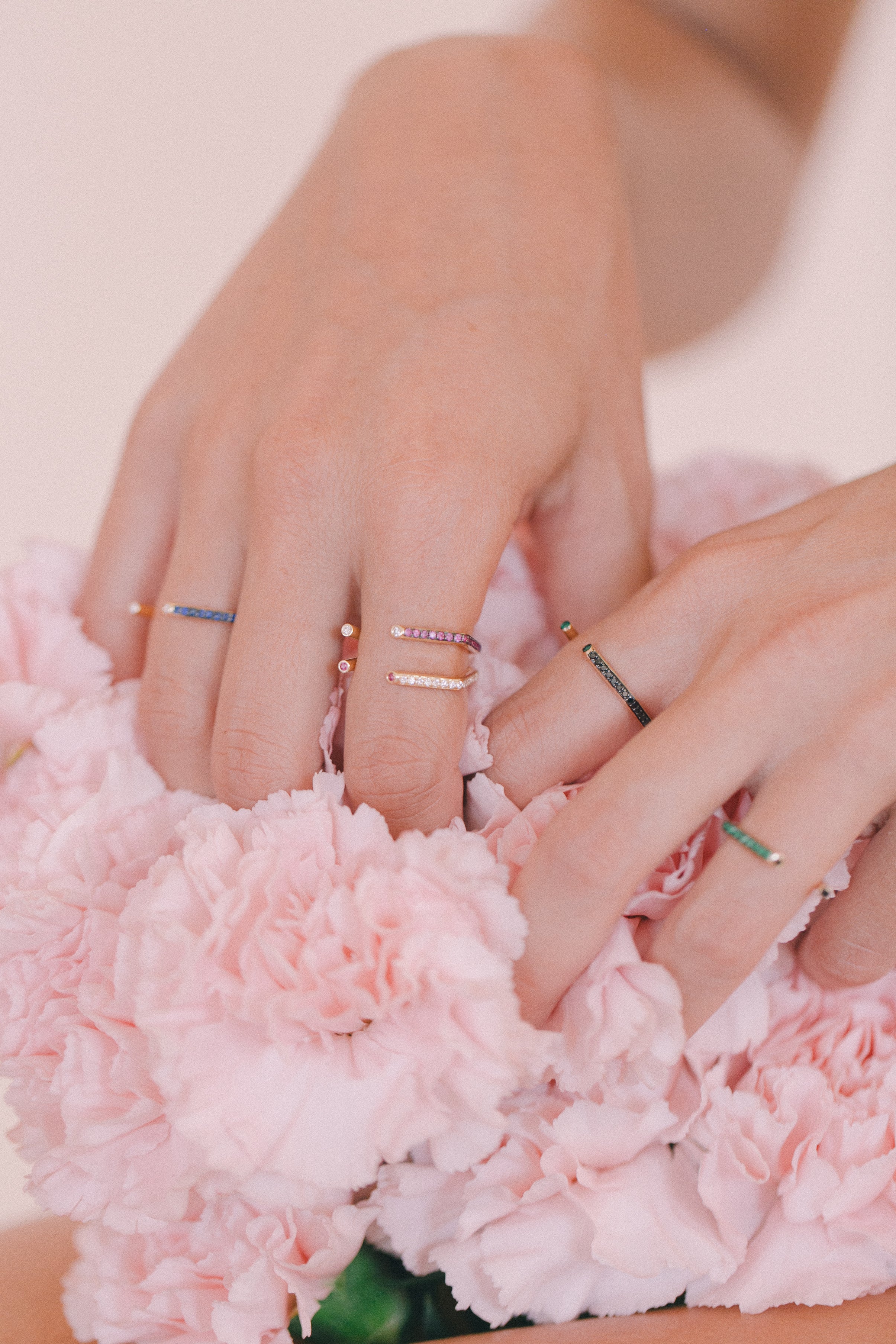 Magnetic Emerald Ring