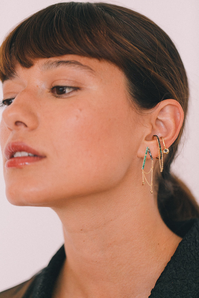 Verde Single Earring