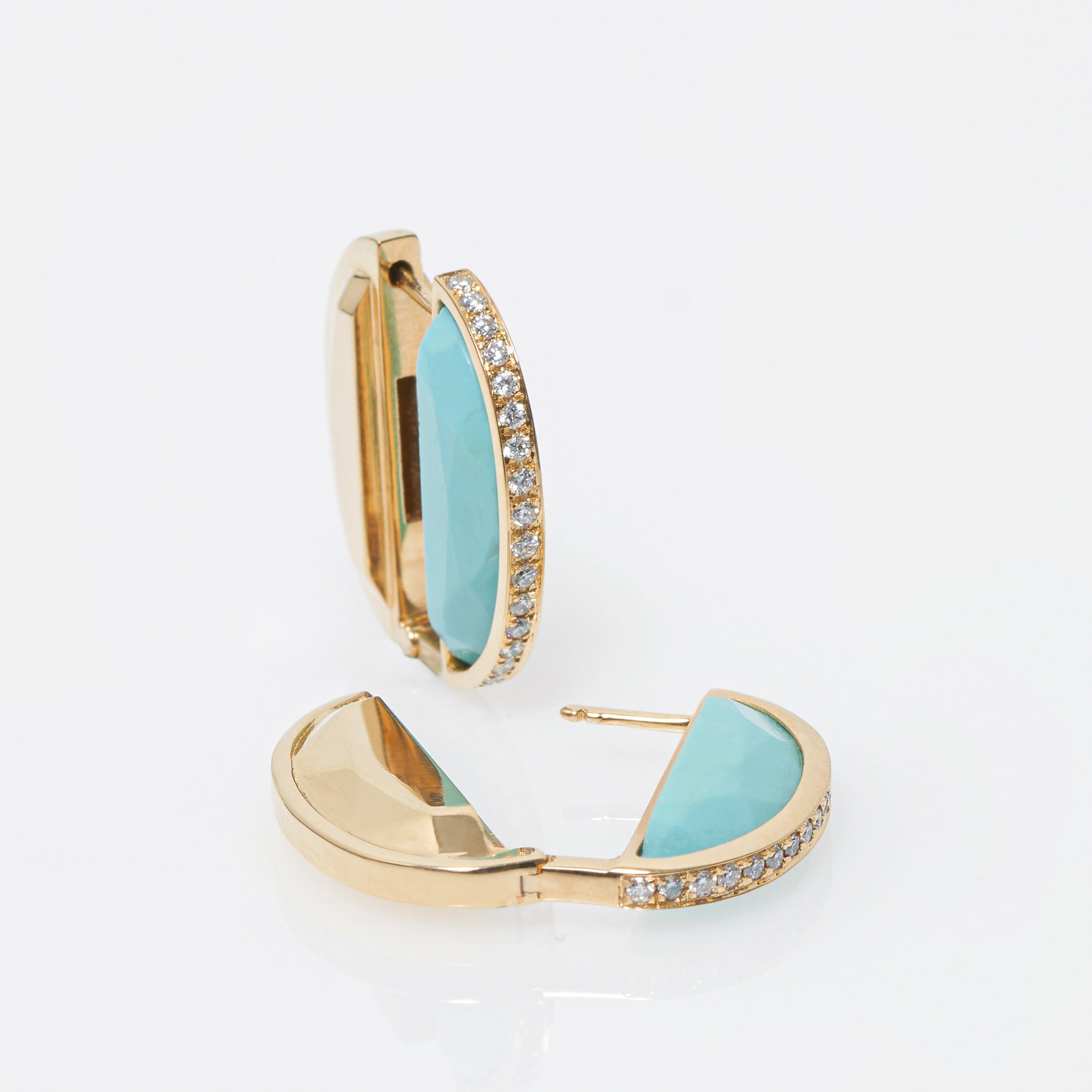 Protective Blue Earrings