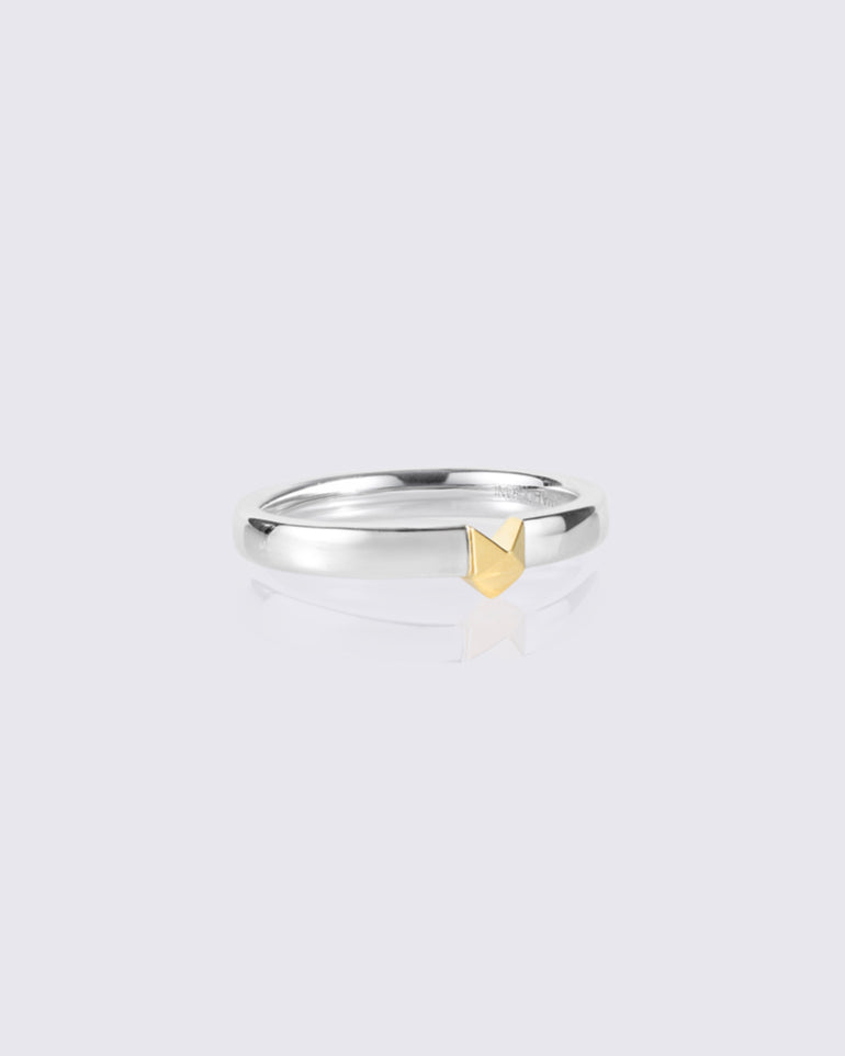 Divine Him White Ring