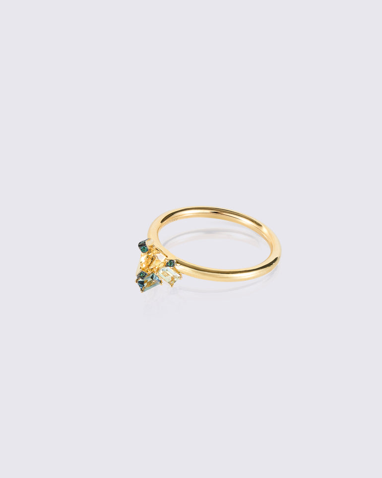 Mosaic Honey Ring