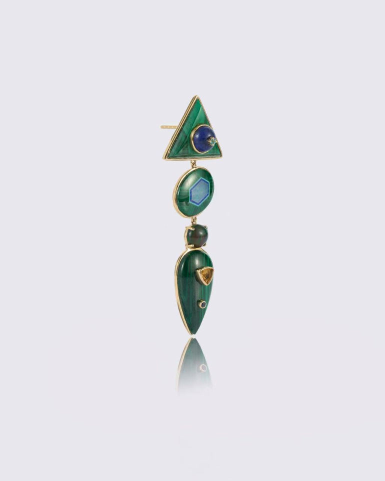 Nile's Compass Earring