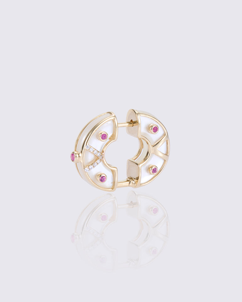 Fortune Cookie Earring