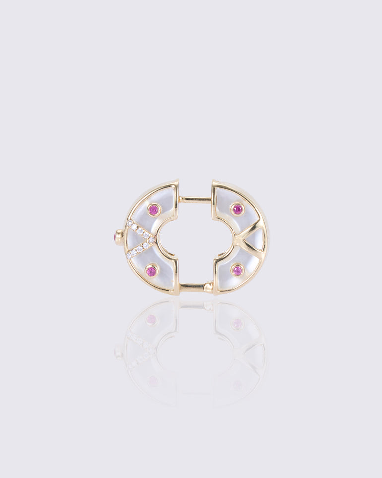 Fortune Cookie Earring